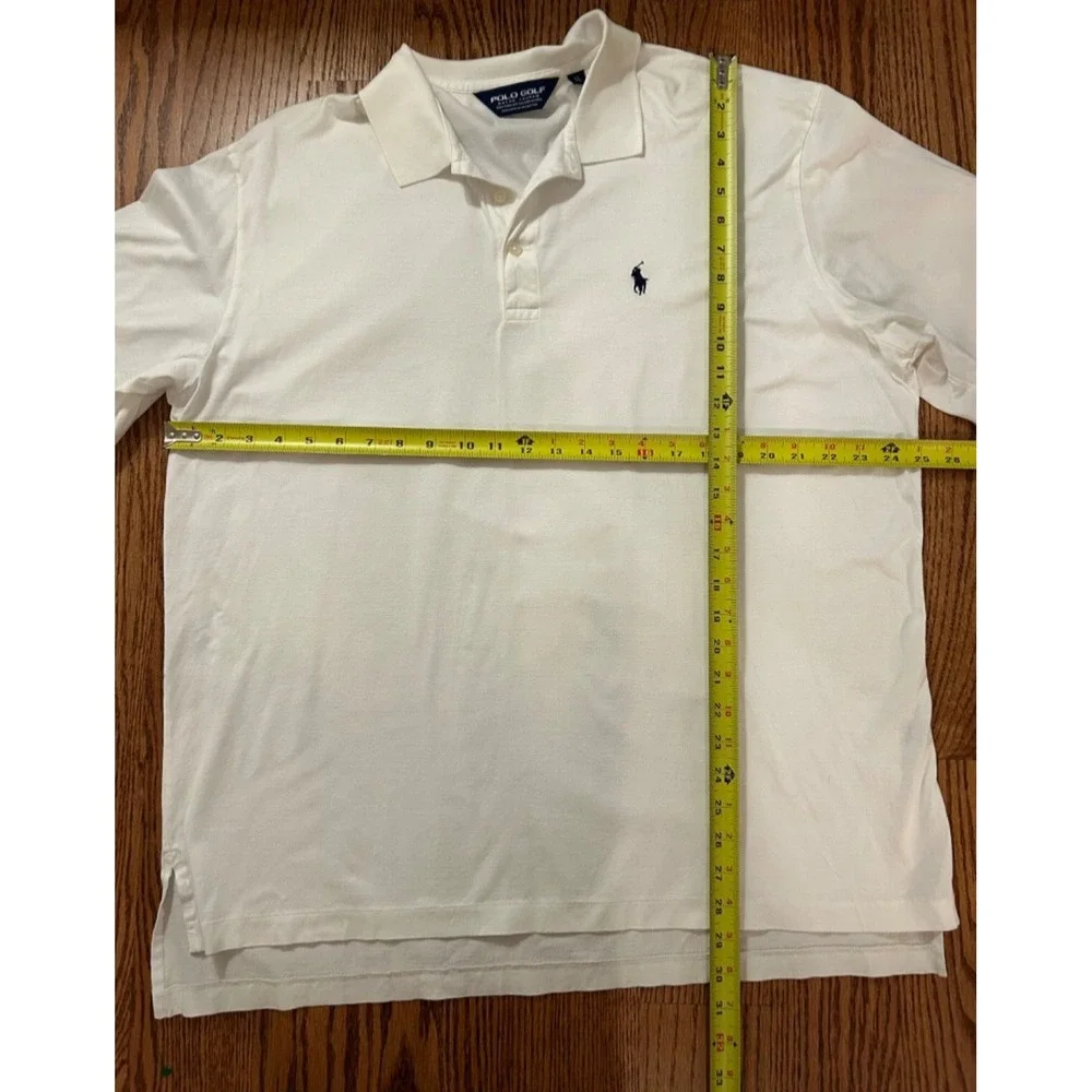 Polo Golf Ralph Lauren Shirt Short Sleeves size XL 100% Pima Cotton Made in Peru